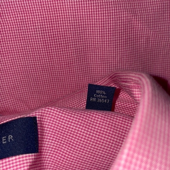 TOMMY HILFIGER Check Slim Fit Dress Shirt - Picture 6 of 7